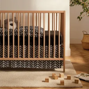 4 pieces crib set - Chevron