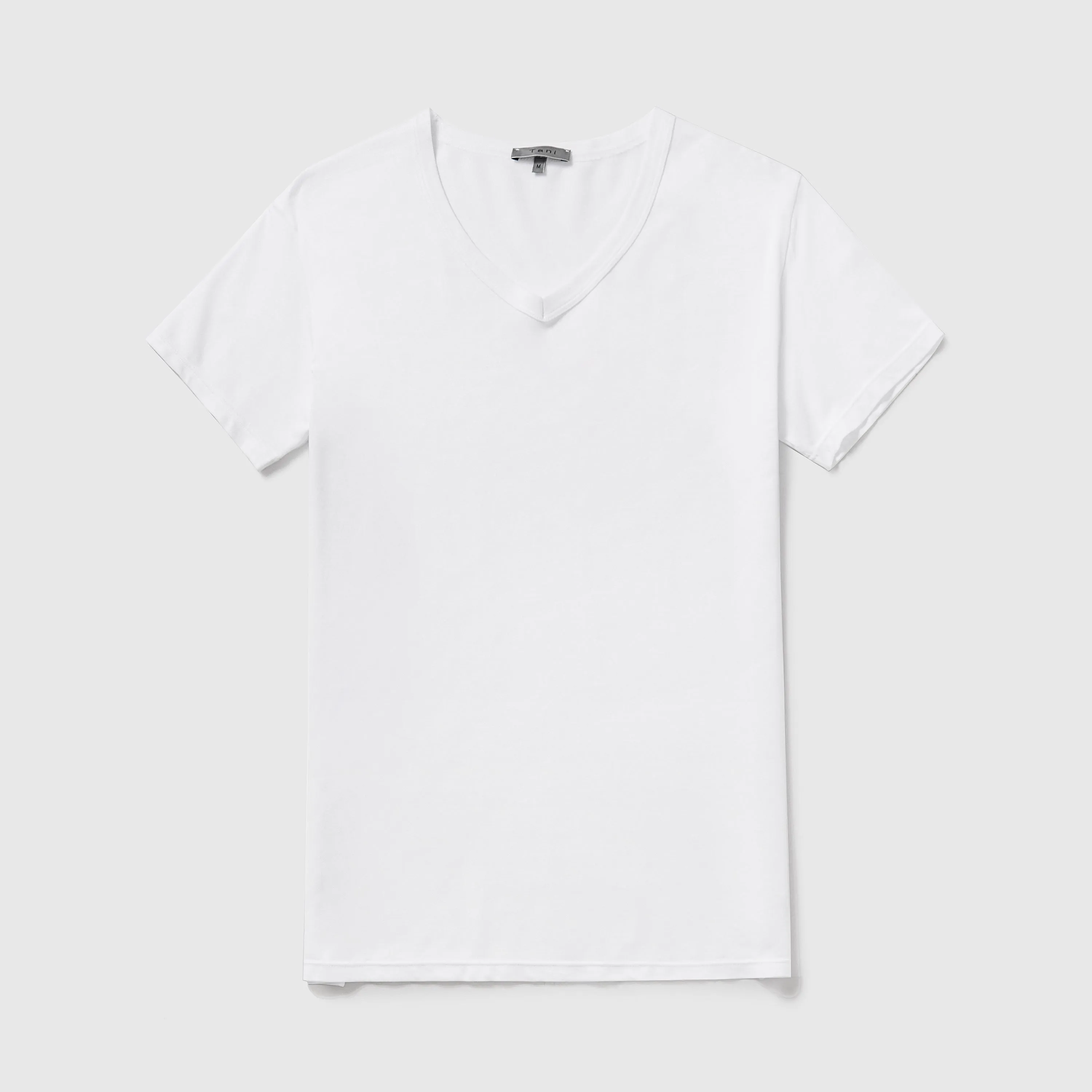 Active TENCEL™ Lyocell Pique Knit V-Neck Tee