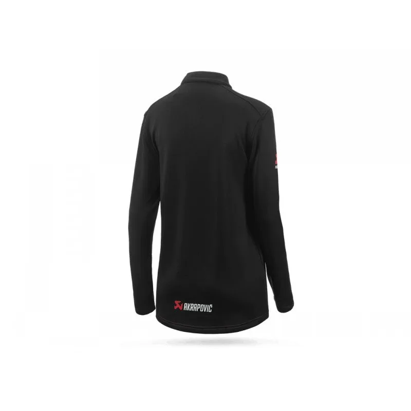 AKRAPOVIC 802218 Turtleneck Zip Corpo Black Women L