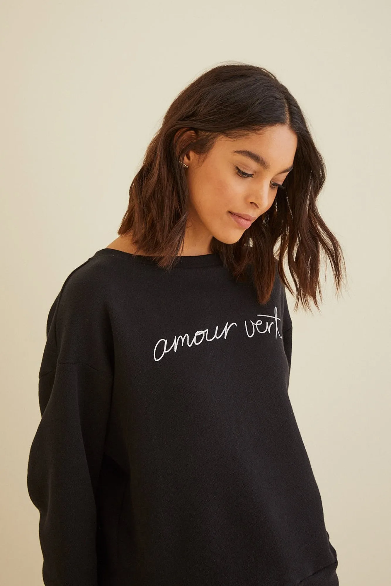 Amour Vert Relaxed Logo Sweatshirt