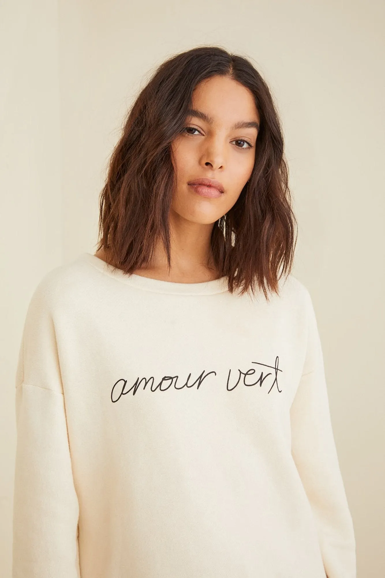 Amour Vert Relaxed Logo Sweatshirt