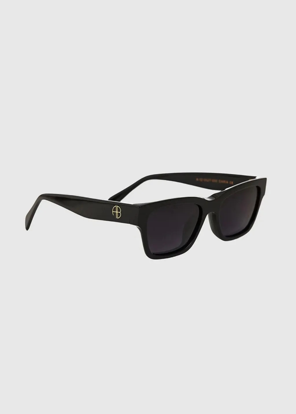 Anine Bing Daria Sunglasses in Black