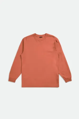 Basic L/S Tee - Apricot Jam