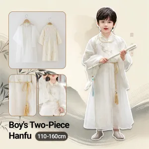 Boy's Gold-Stamped Hanfu