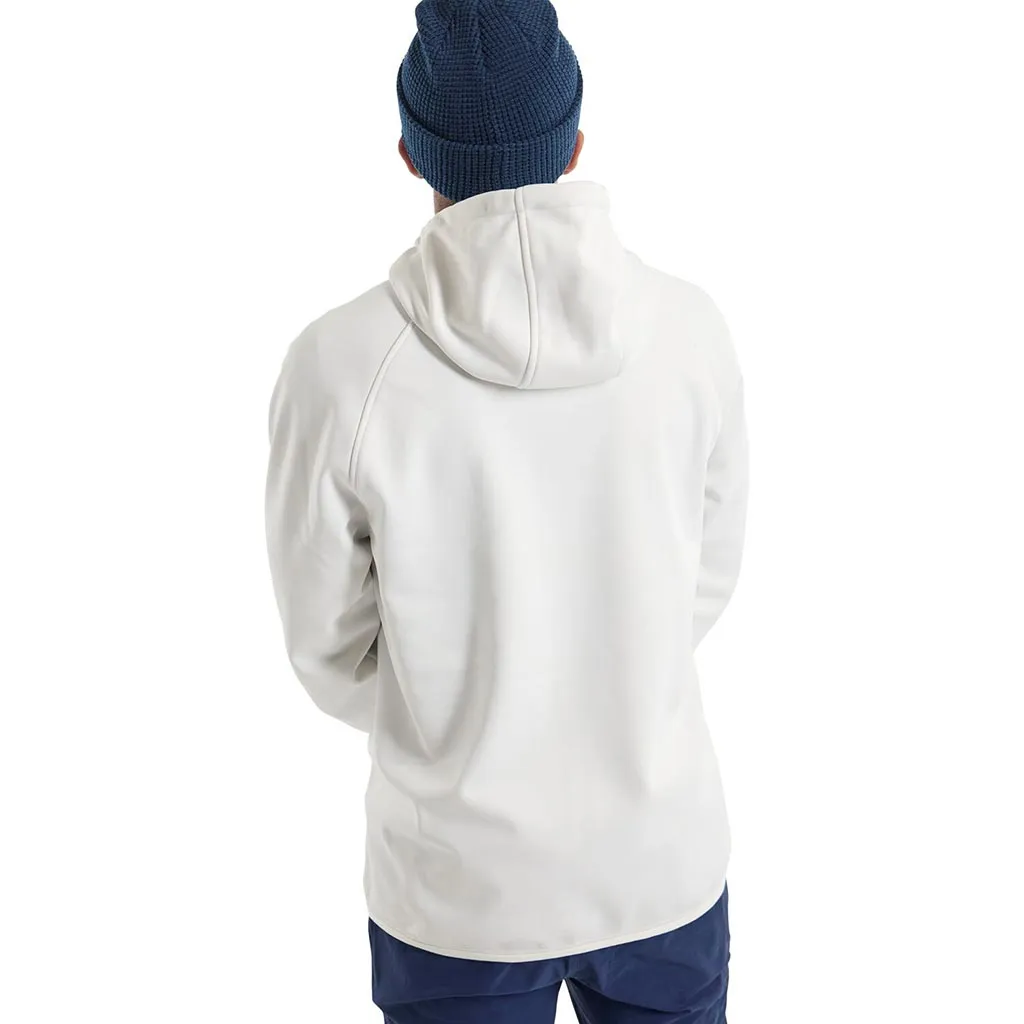 Burton Crown Weatherproof Full Zip Hoodie - Stout White