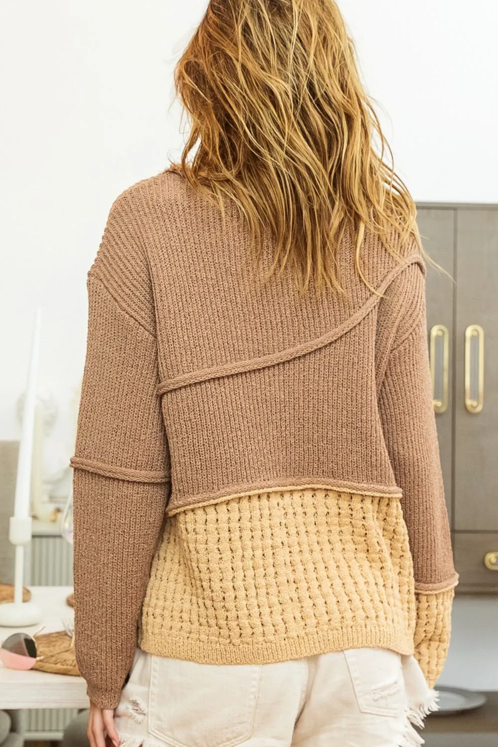 Callie Drop Shoulder Sweater