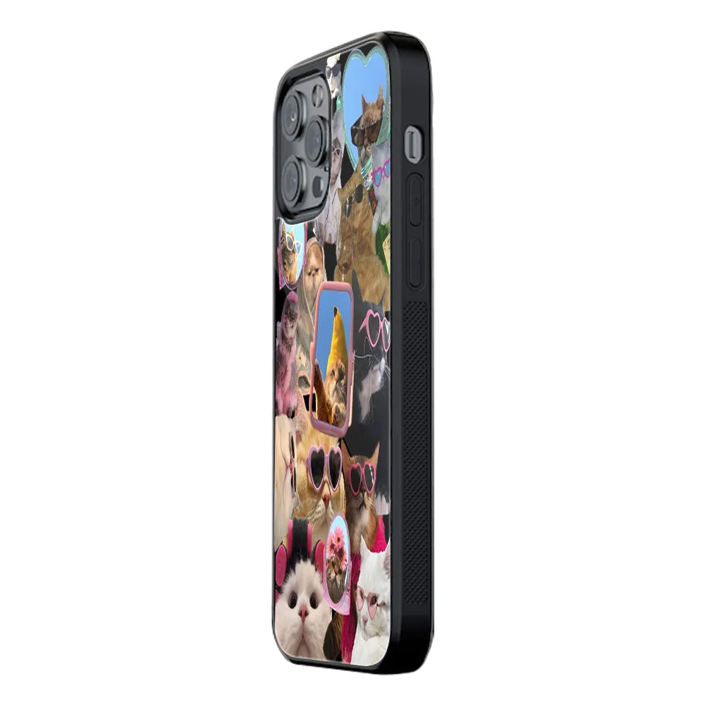 Catastic Montage Phone Cover | Glass Case