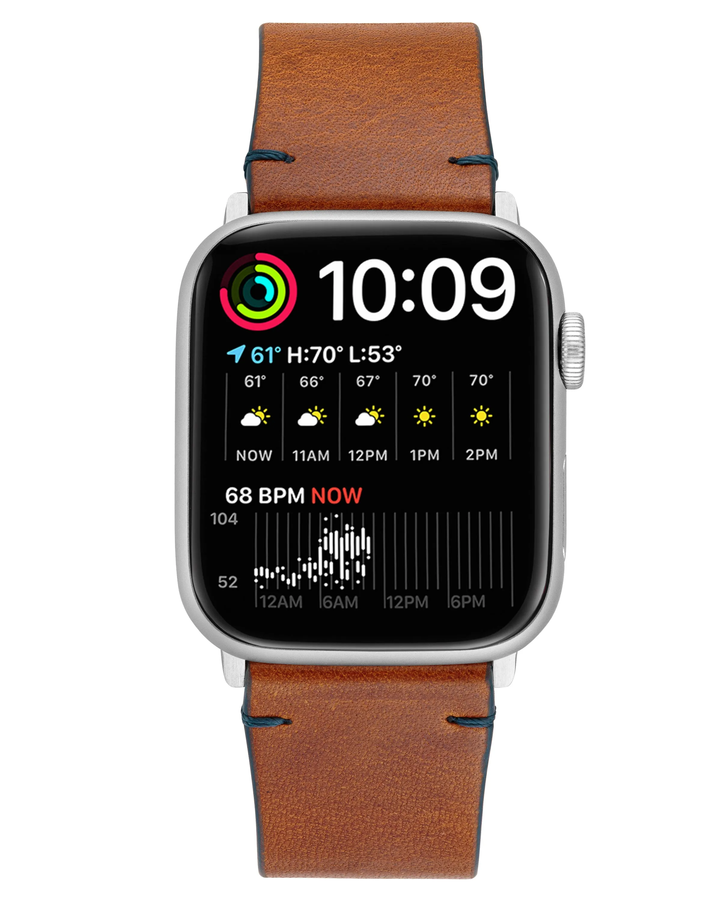 Cut-Edge Oiled Leather Band for Apple Watch®