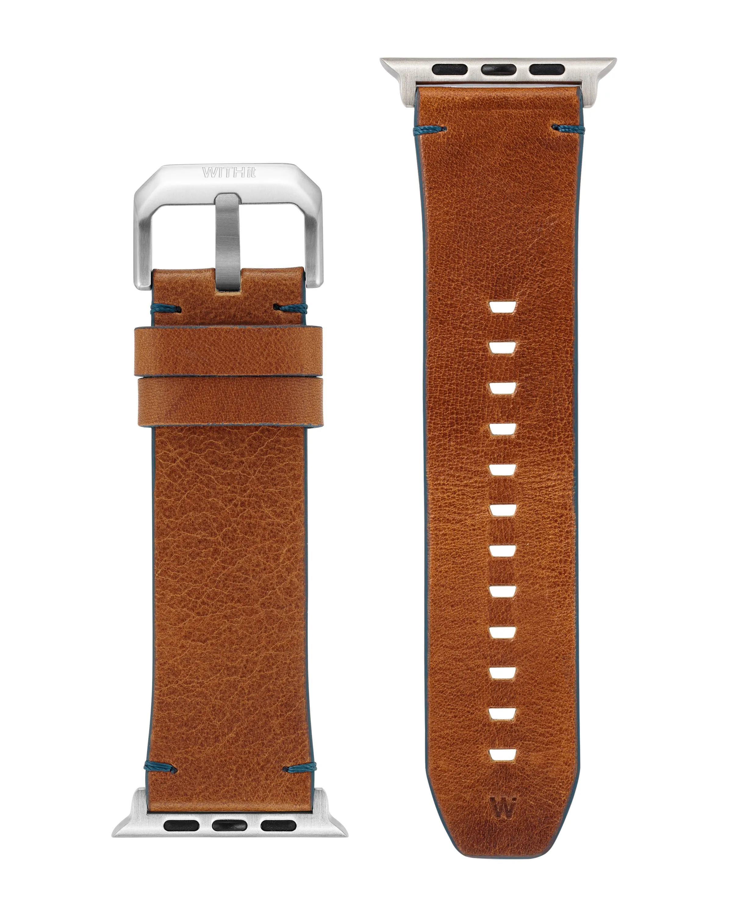 Cut-Edge Oiled Leather Band for Apple Watch®