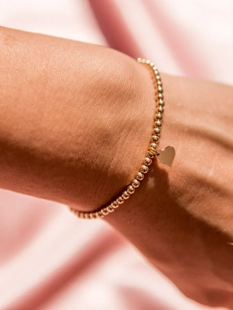 Elin Heart Everyday Stretch Bracelet