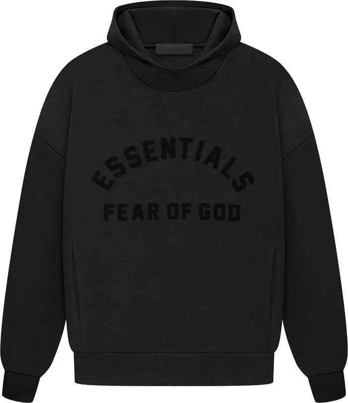 Essentials - Hoodie - Jet Black