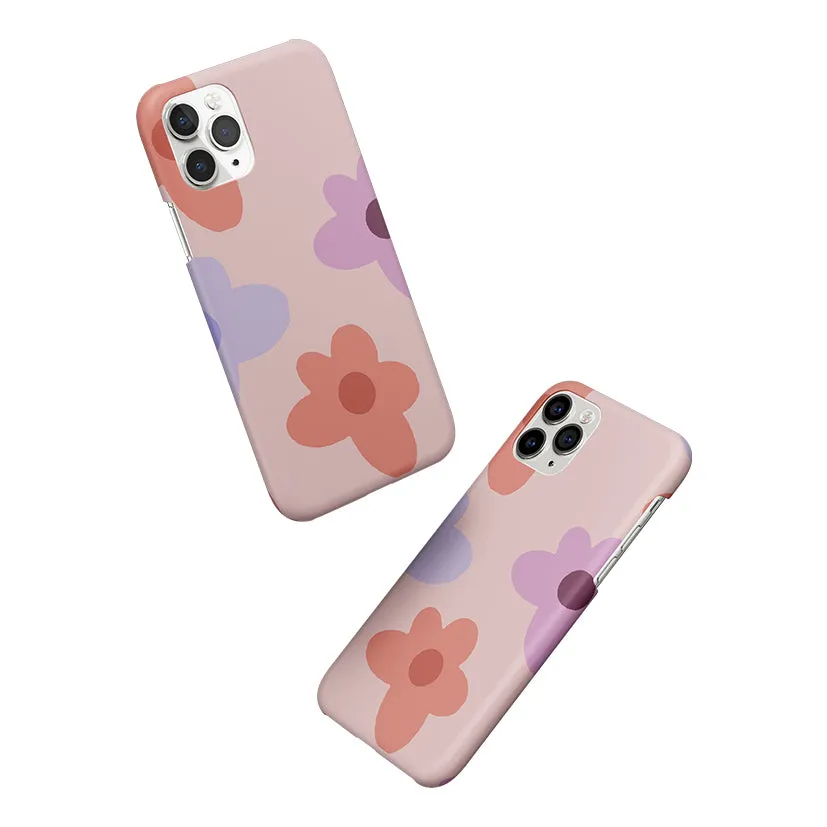 Floral Caramel Phone Cover | Matte Case