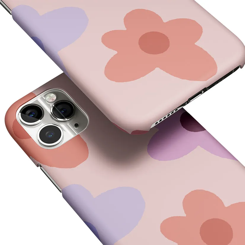 Floral Caramel Phone Cover | Matte Case