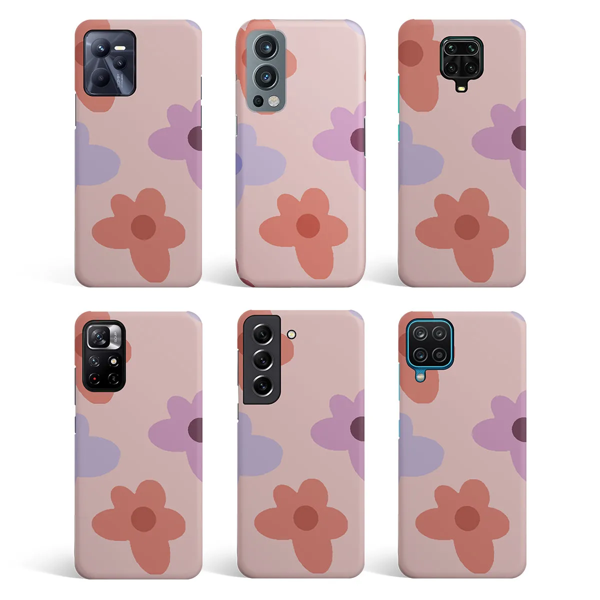 Floral Caramel Phone Cover | Matte Case