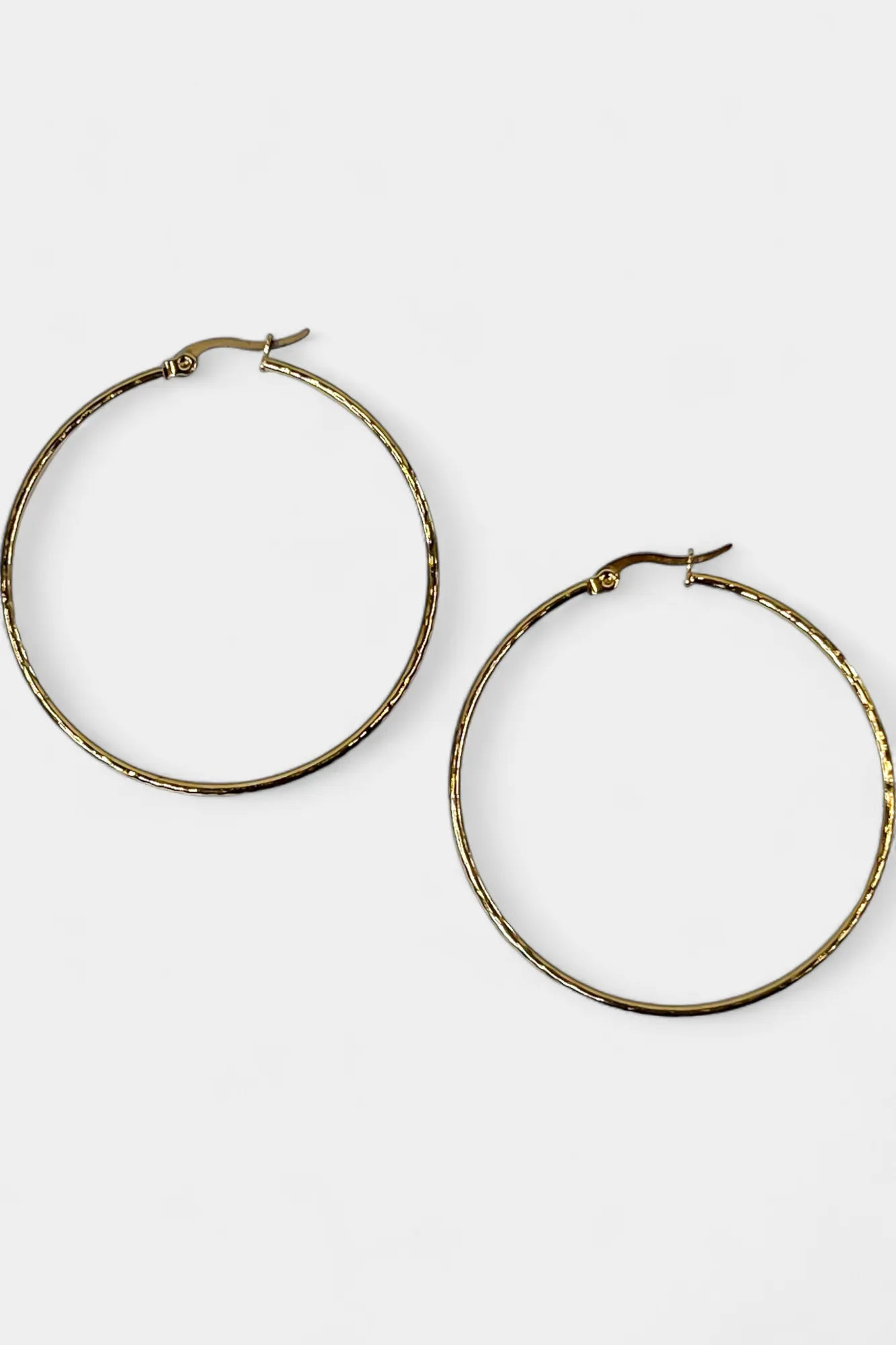 Gold Hoop Earrings