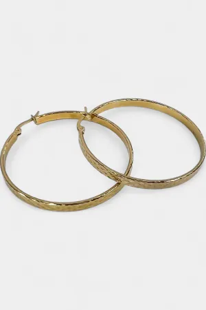 Gold Hoop Earrings