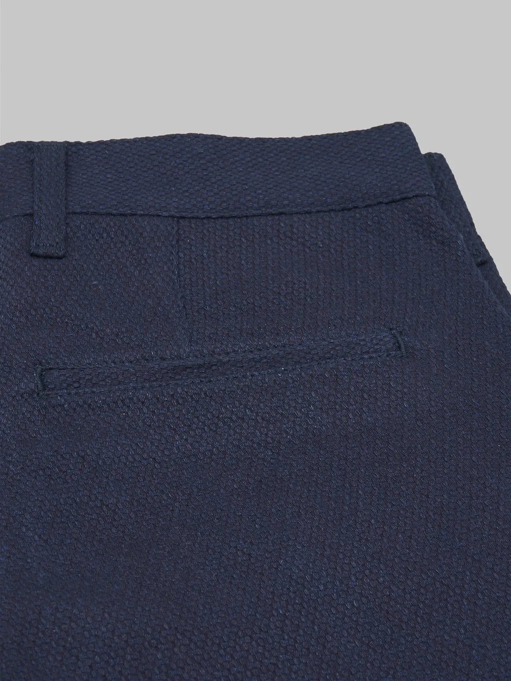 Japan Blue Sashiko Indigo Jacquard Shorts