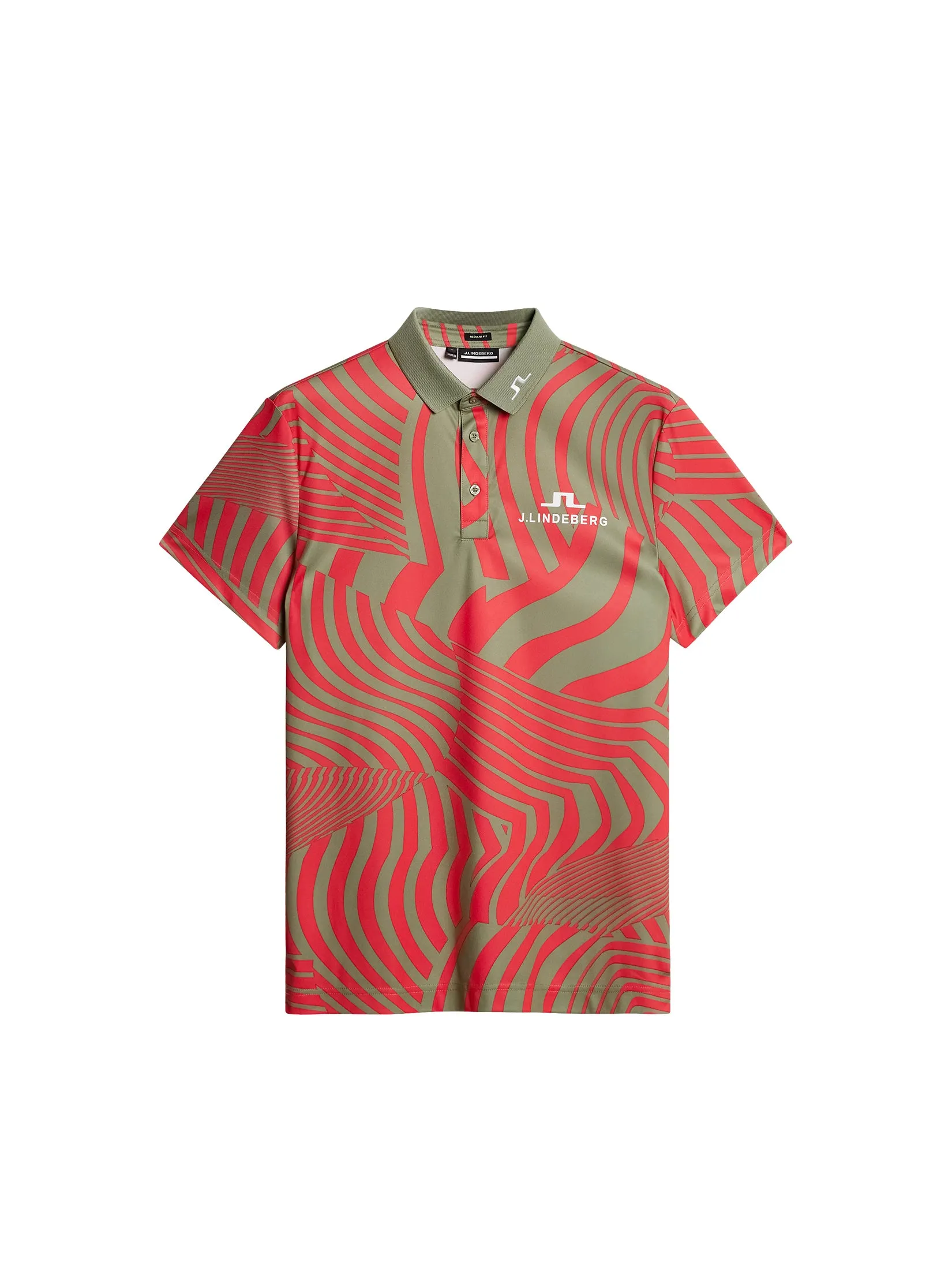 KV Tour Print Golf Polo