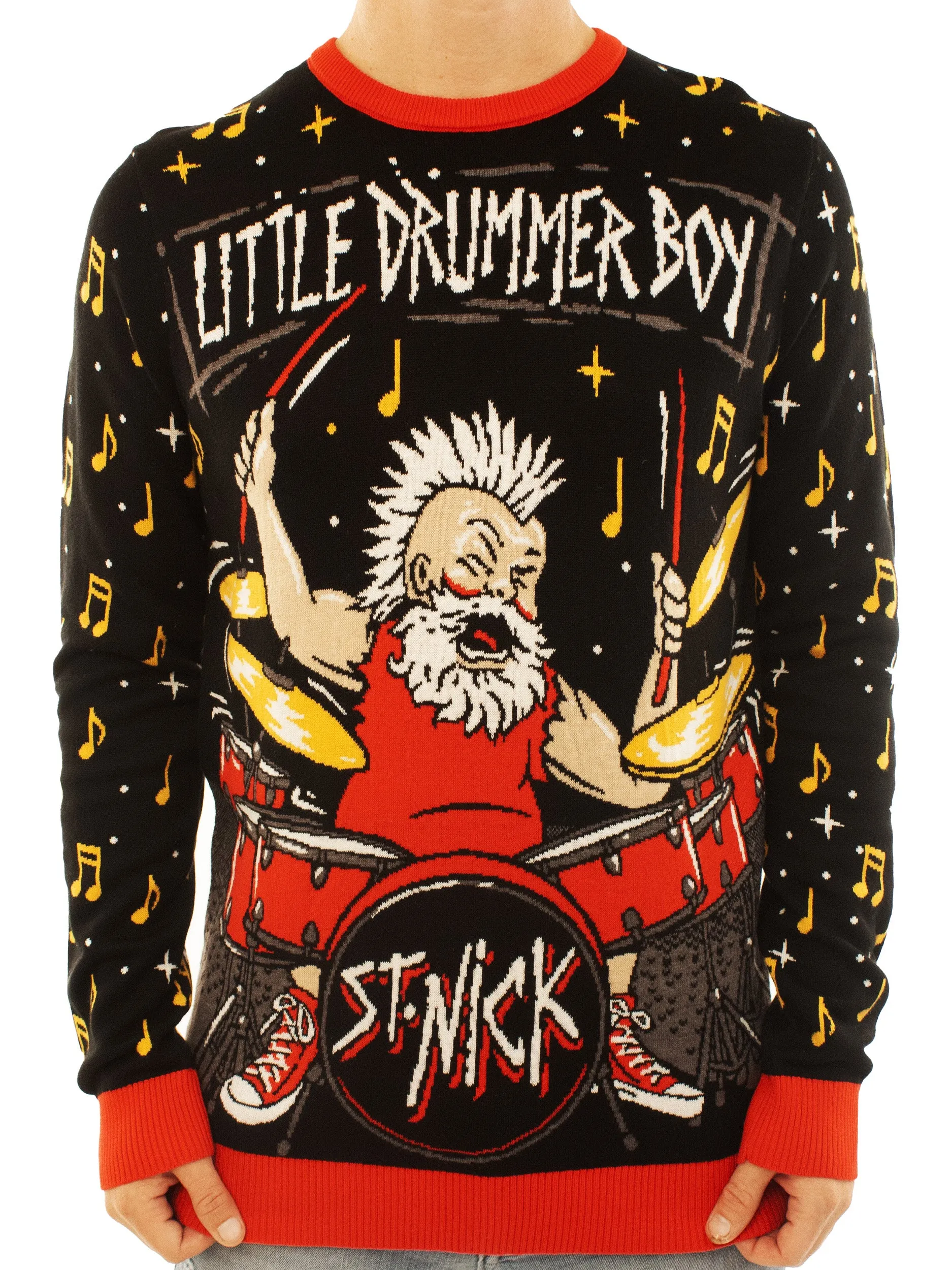 Little Drummer Boy | Ugly Christmas Sweater For Men & Women | Unisex Sizing