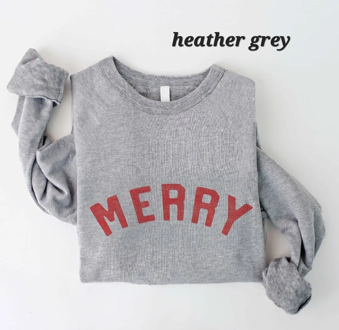 MERRY Graphic Sweatshirt from Oat Collective