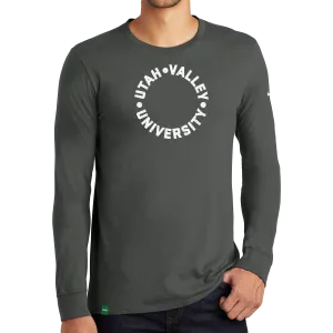 Nike Core Cotton Long Sleeve Tee- UVU Distressed