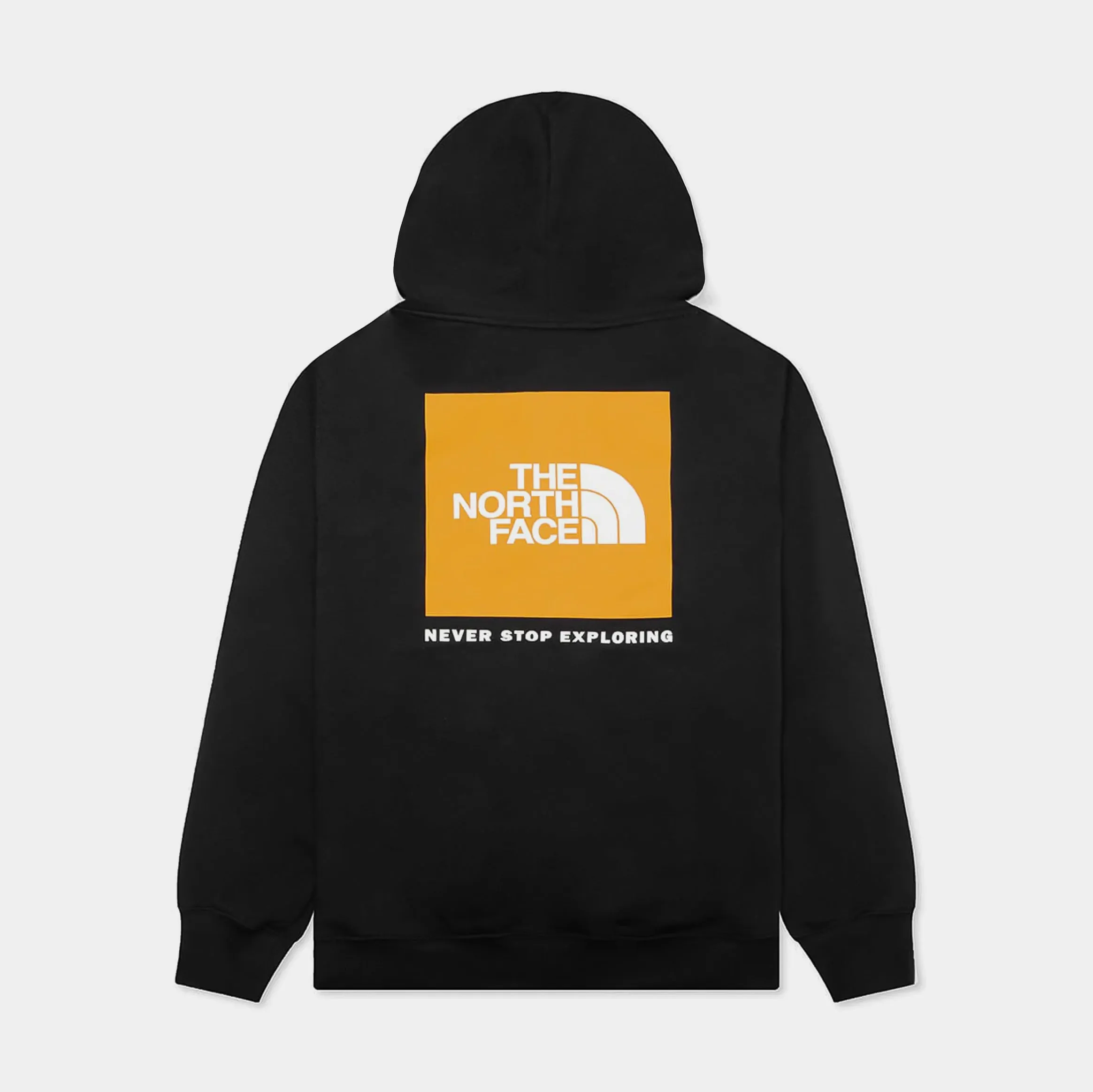 NSE Box Pullover Mens Hoodie (Black/Yellow)