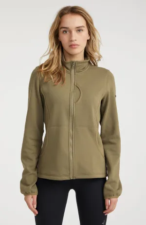 O'Neill TRVLR Series Full-Zip Fleece | Deep Lichen Green