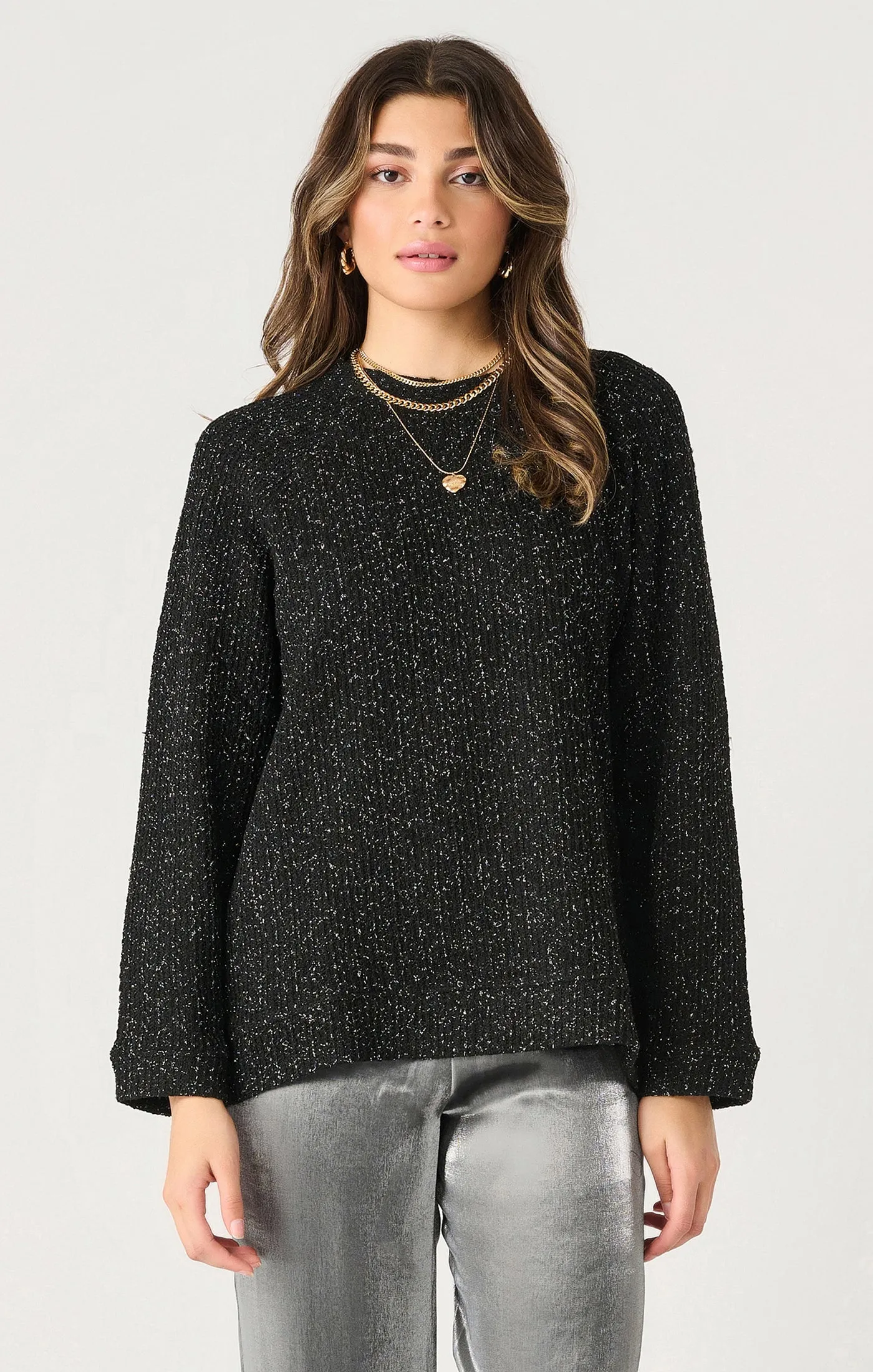 Oversized Shimmer Sweater