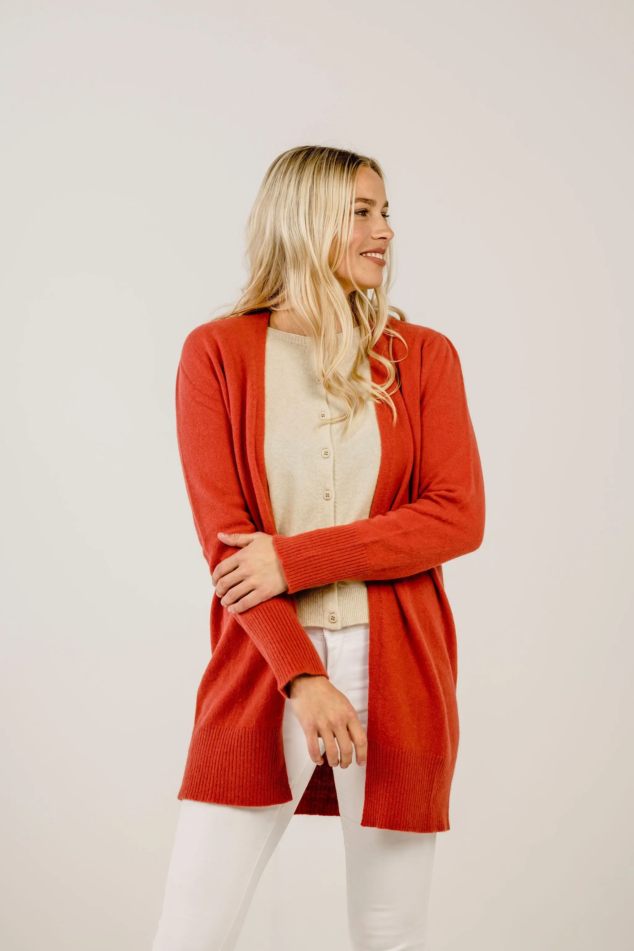 Relaxed Cashmere Cardigan