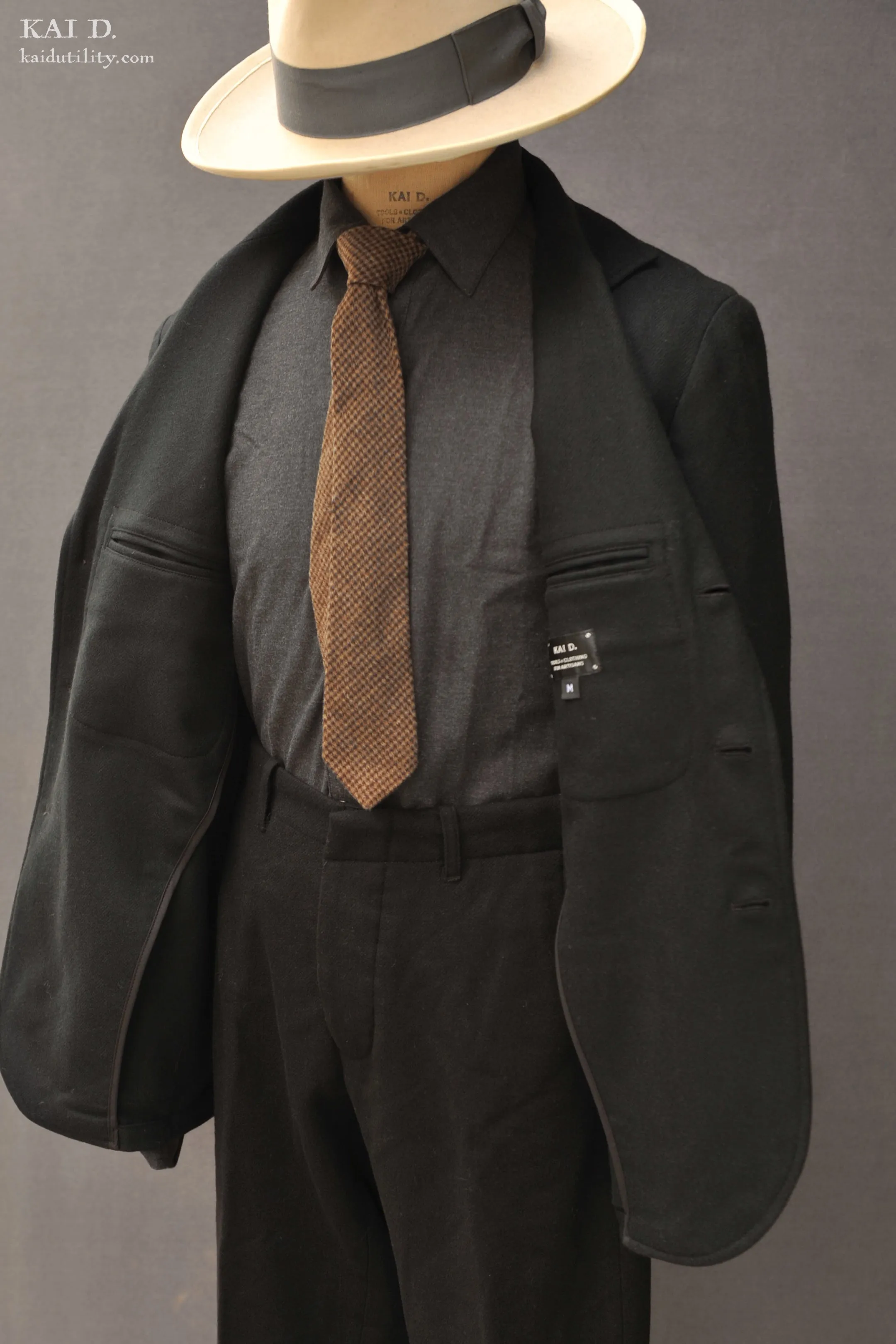 Shoemaker's Jacket - Wool Cashmere herringbone - S, M, L, XL