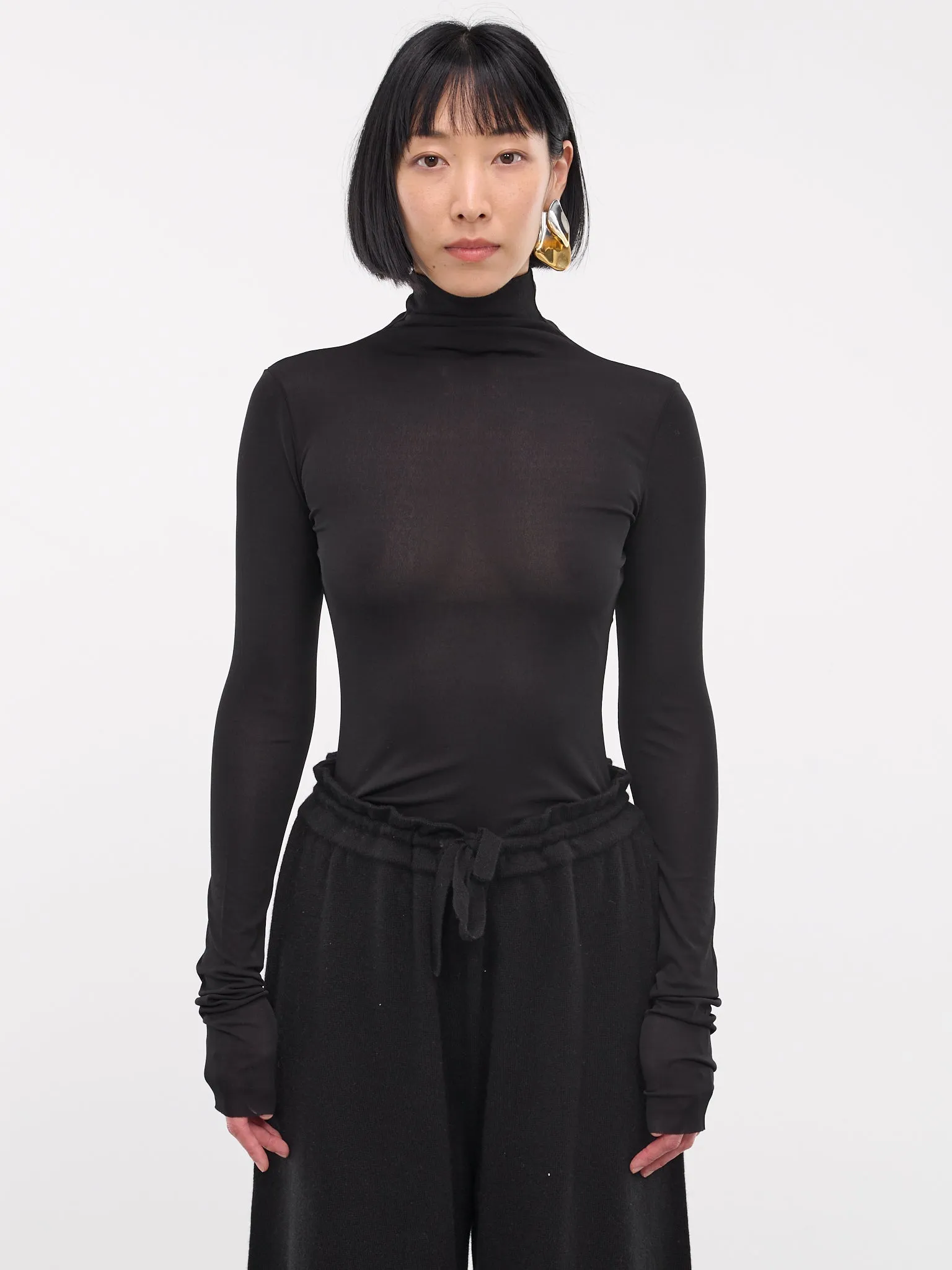 Silk Turtleneck (J03NH0021-J20152-BLACK)