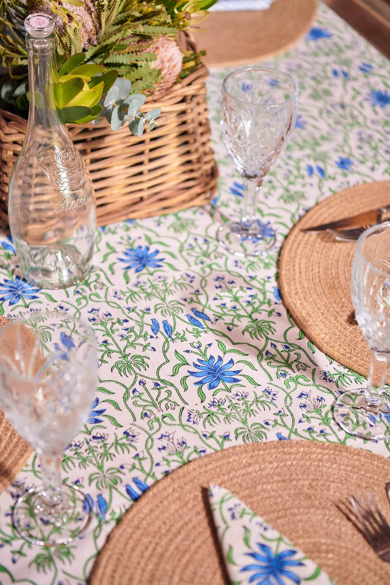 Tablecloth & Napkin Set Wild Lattice