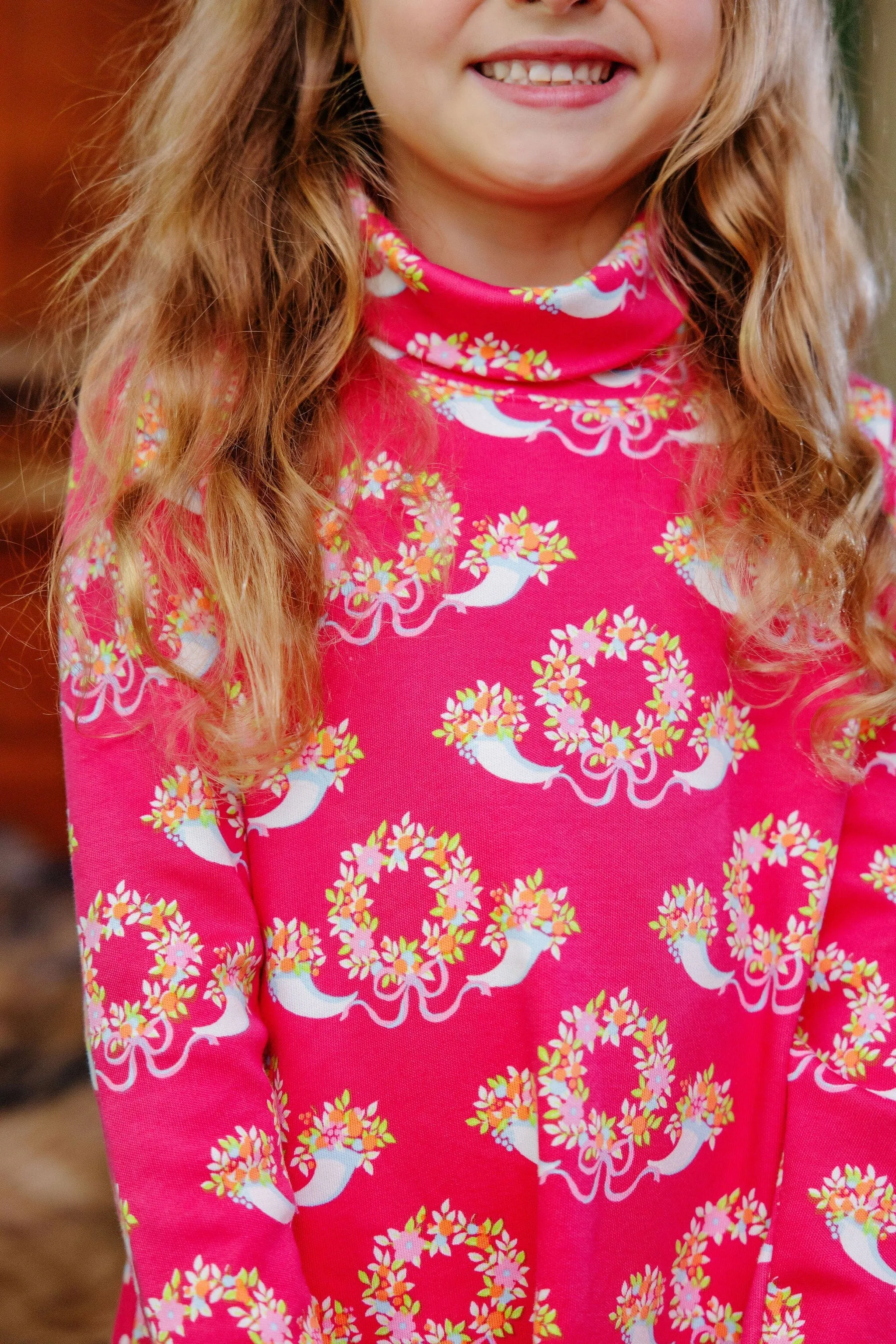 Tatum's Turtleneck Dress - Bows and Berries