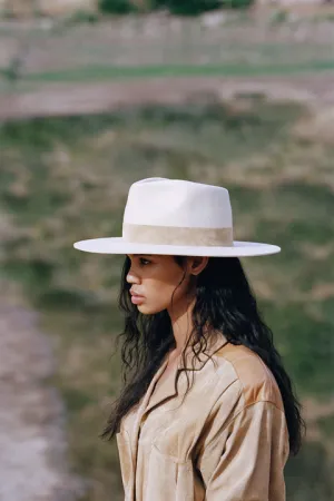 The Mirage Hat in ivory