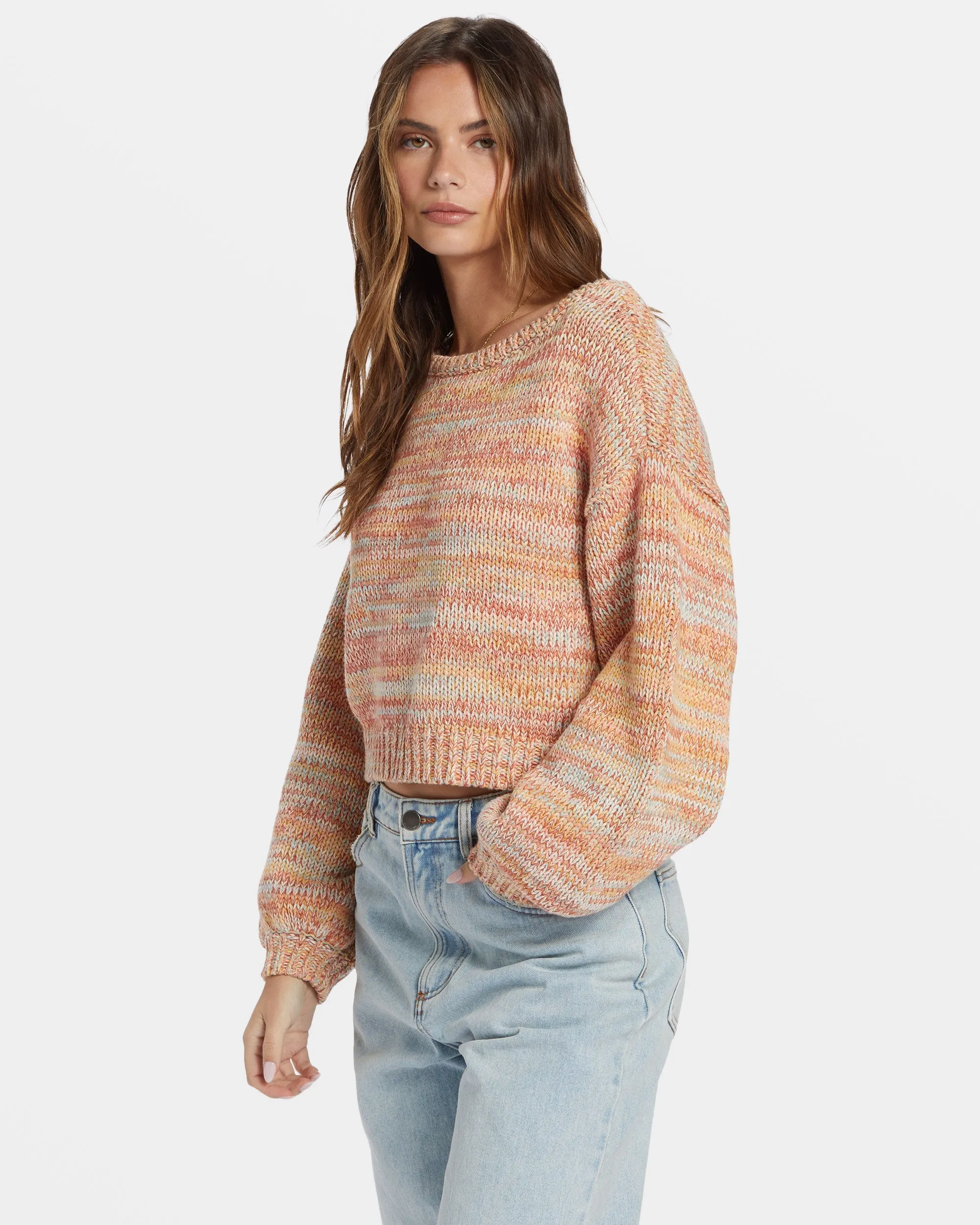 Vivid Sun Pullover Sweater - Multi