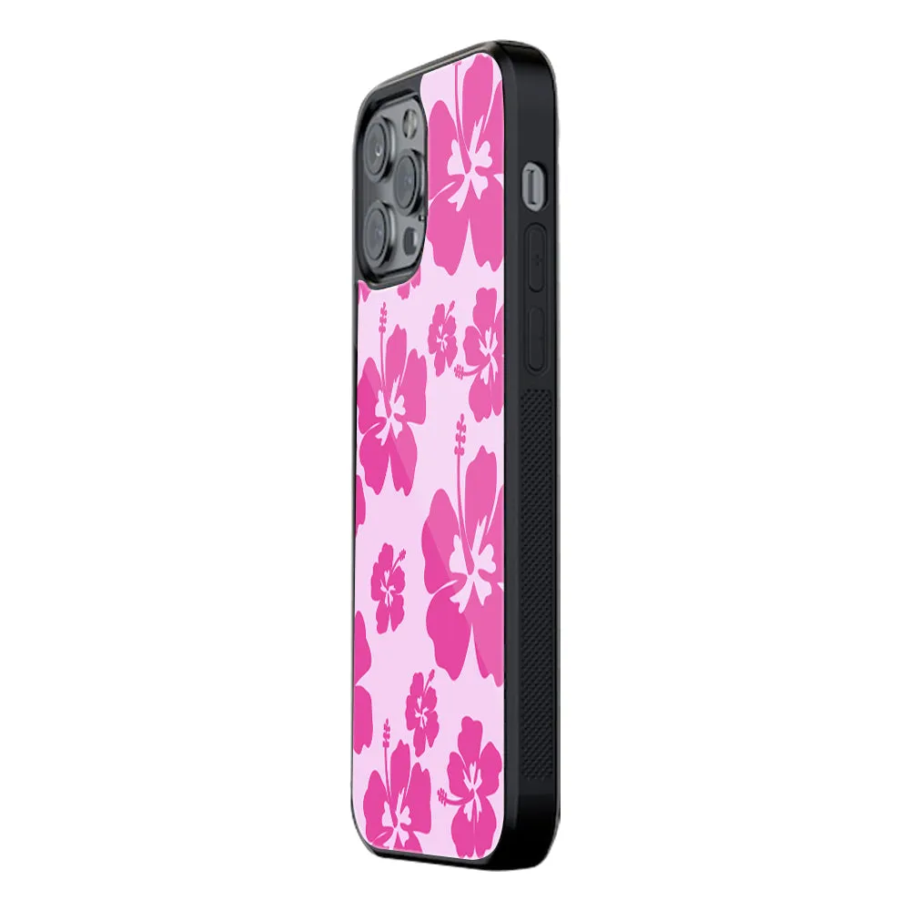 Wildflower Pink Phone Cover | Glass Case