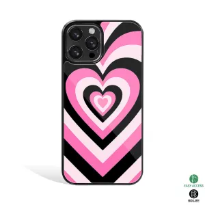 Y2K Bubblegum Hearts Phone Cover | Glass Case