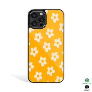 Yellow Flowers Phone Cover | Glass Case